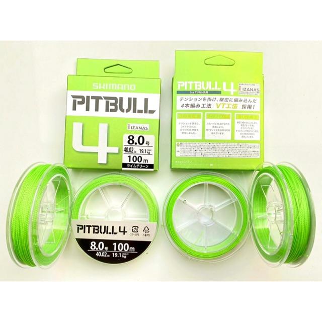 Dây PE Pitbull X4 - Dòng Shimano đẳng cấp