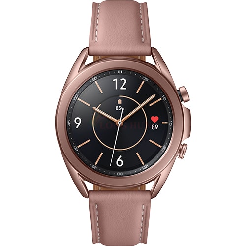 Đồng hồ thông minh Samsung Galaxy Watch 3 viền thép dây da - Hàng chính hãng