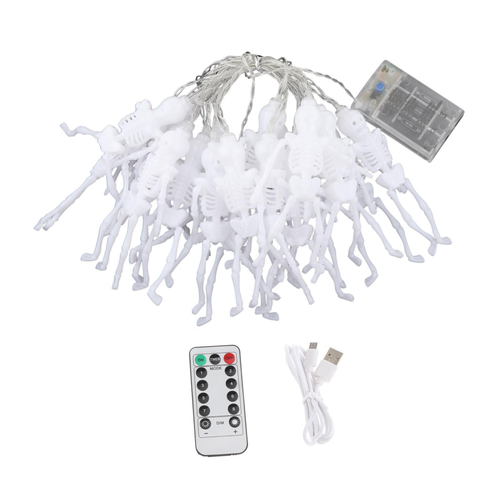 Halloween String Lights Decorations for Fireplace Horror Atmosphere