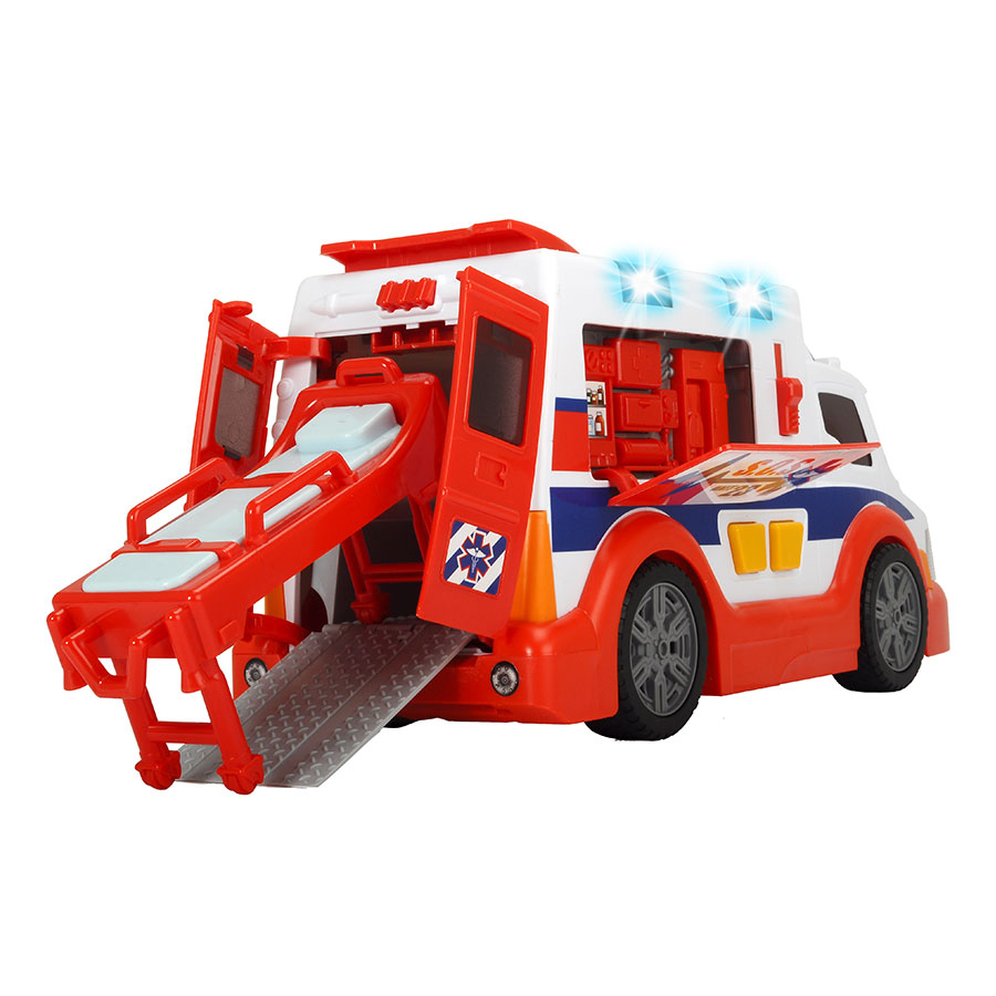 Đồ Chơi Xe Cứu Thương Lớn Dickie Toys Ambulance (33 cm)