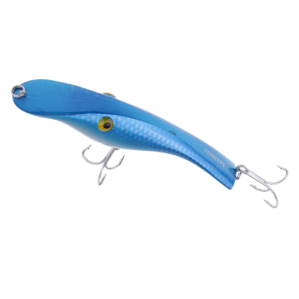 Fishing Pencil Bait Fishing Lure Bait Hard Crankbait Hook 1/0# Black,White