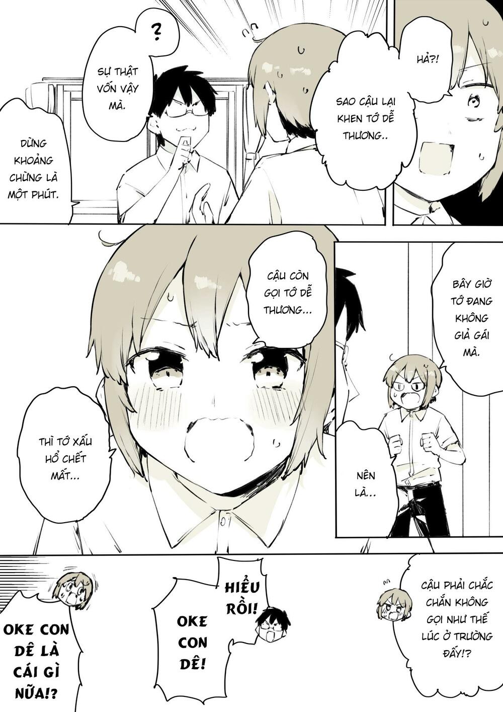 mình không thể ngừng crossdress được... chapter 19 2