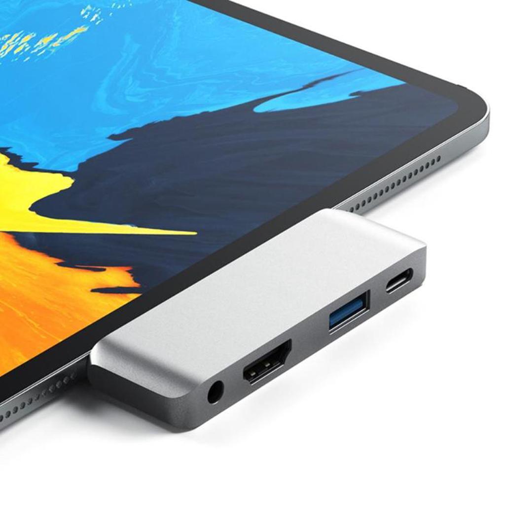 Type-C Dock Station USB-C To HDMI PD Charger Hub Multi Charger For iPad Pro