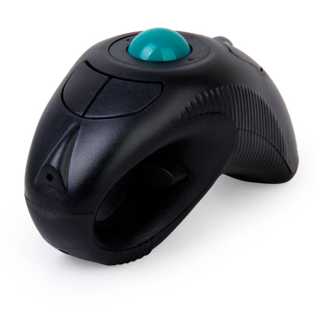 10M 2.4GHz USB Handheld Wireless Optical Trackball Mice Mouse