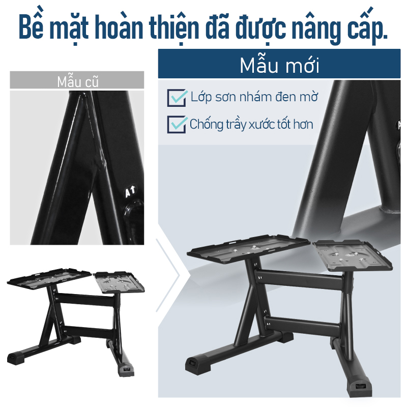 Giá Để Tạ Tay Lysin Đa Năng – Phù Hợp Nhiều Loại Tạ Điều Chỉnh, Bền Bỉ, Tiết Kiệm Không Gian