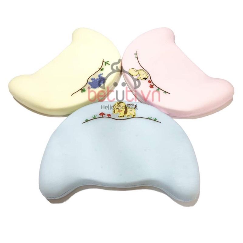 Gối cao su chống méo/bẹp đầu Hiền Trang thông thoáng cho bé sơ sinh -Amina