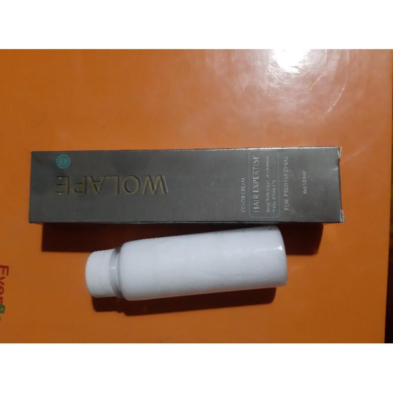 Combo nhuộm xanh rêu kèm oxi trợ dưỡng và găng tay