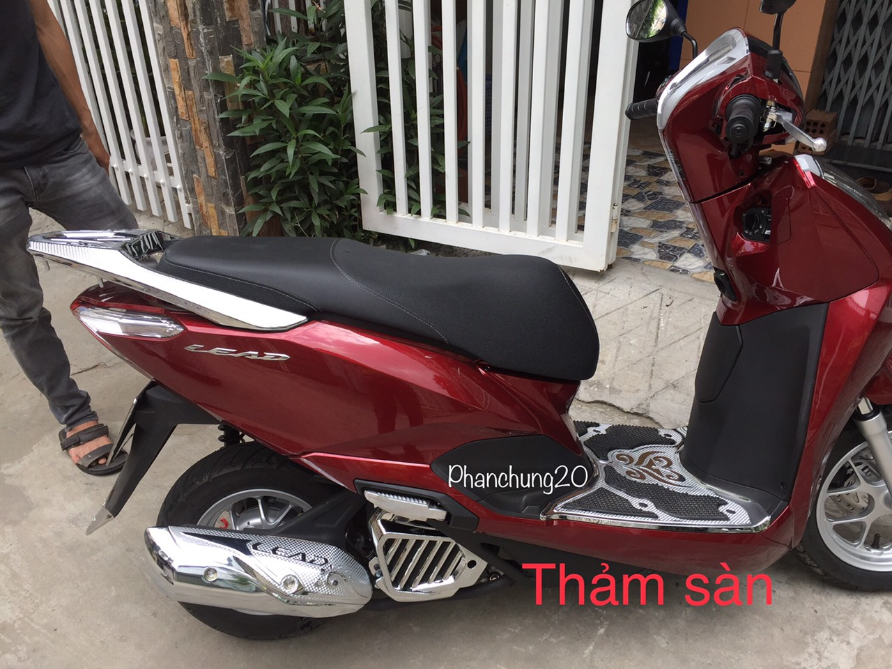 COMBO ỐP PHỤ KIỆN TRANG TRÍ DÙNG CHO ĐỜI XE HONDA LEAD 2017 2018 2019 2020 2021 CROM