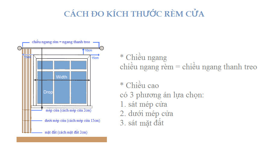 Set rèm cửa cao cấp chống nắng, cách nhiệt, chống UV