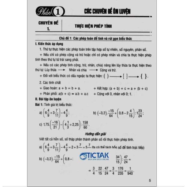 Sách - Phát Triển Năng Lực Theo Chuyên Đề Toán 6