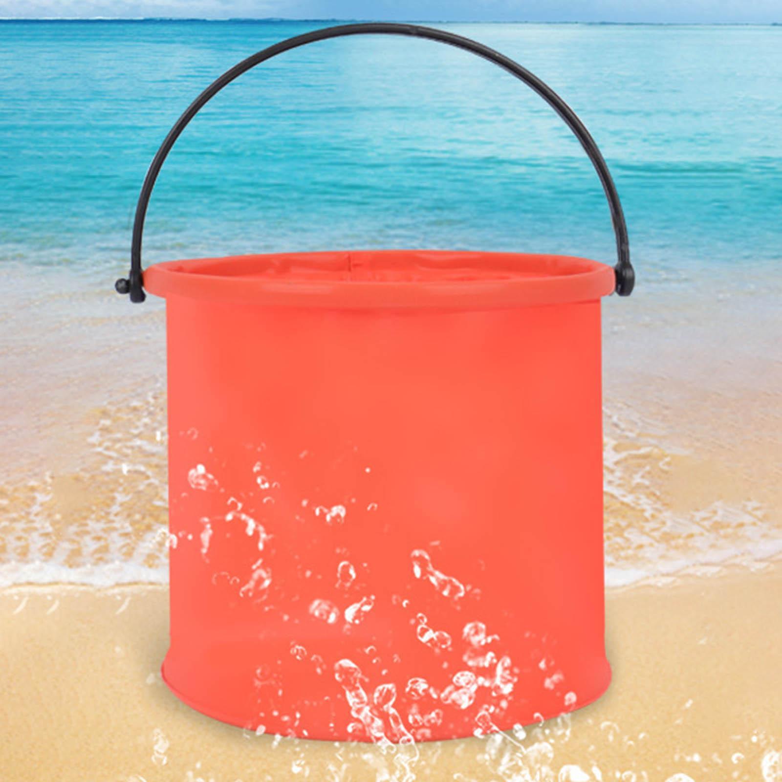 Multifunctional Collapsible Bucket Wash Basin for Backpacking Camping Hiking