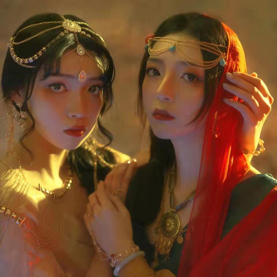 Cài tóc  phong cách retro đính đá màu bạc xinh đẹp, phụ kiện chụp ảnh beauty