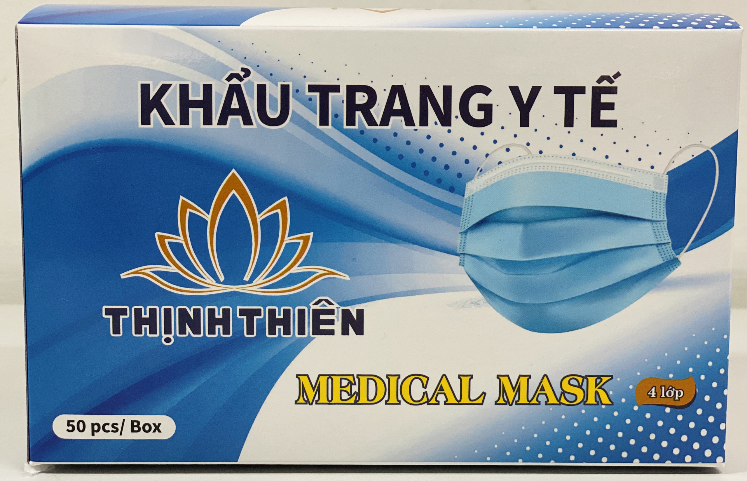 Combo 2 Hộp Khẩu Trang Y Tế 4 Lớp Thịnh Thiên