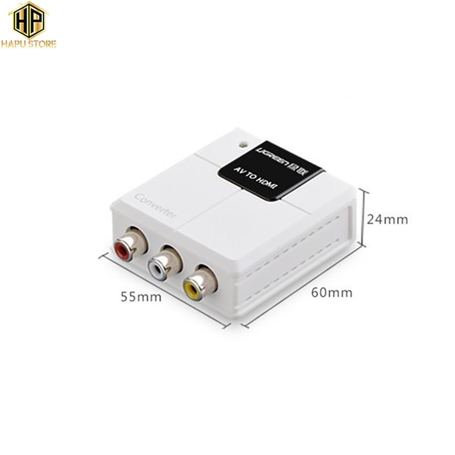 Bộ chuyển đổi AV to HDMI Ugreen 40225 chính hãng - Hàng Chính Hãng