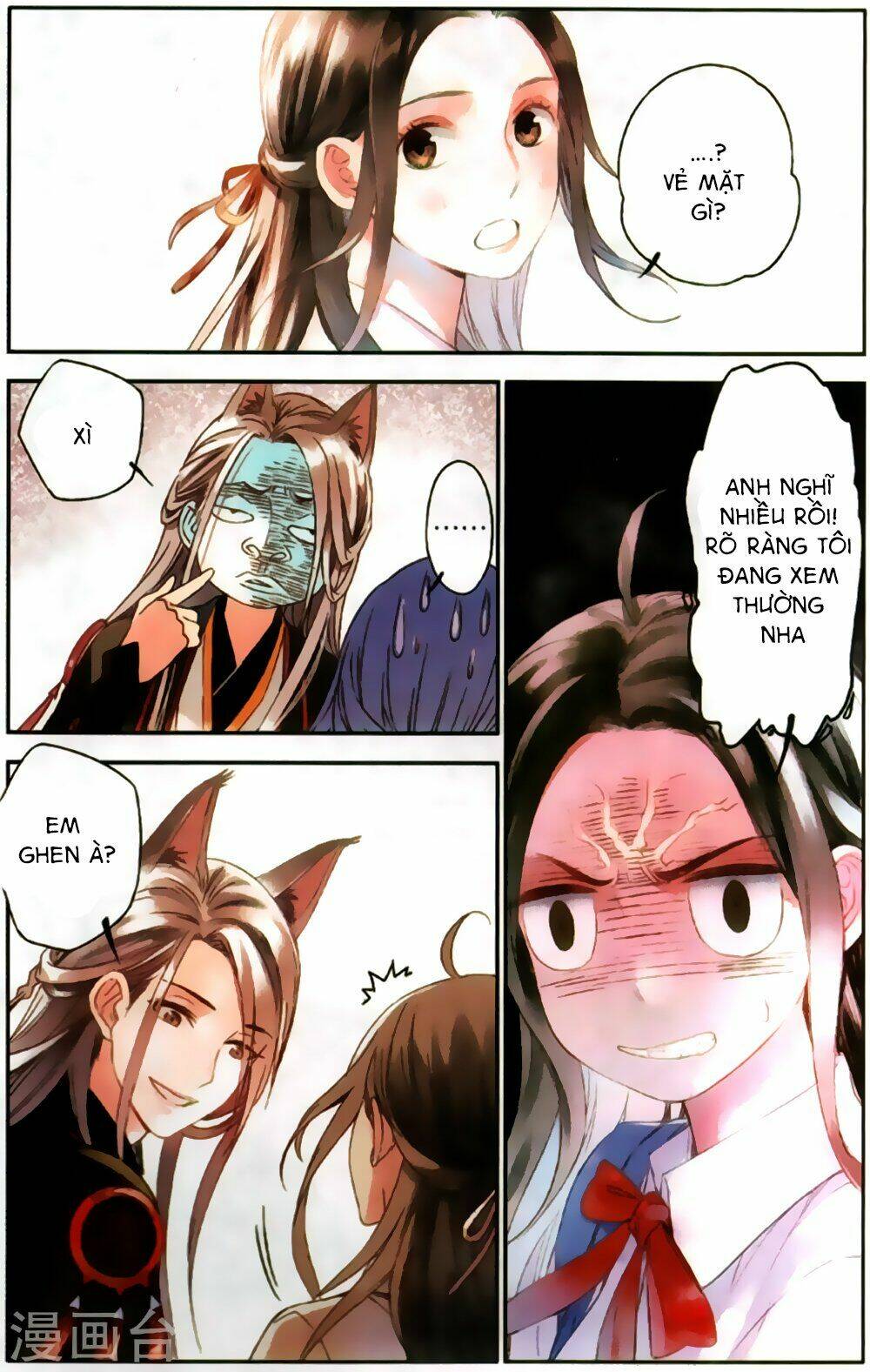 lệnh cấm nghị tộc 2 ẩn diện trấn chapter 15 8