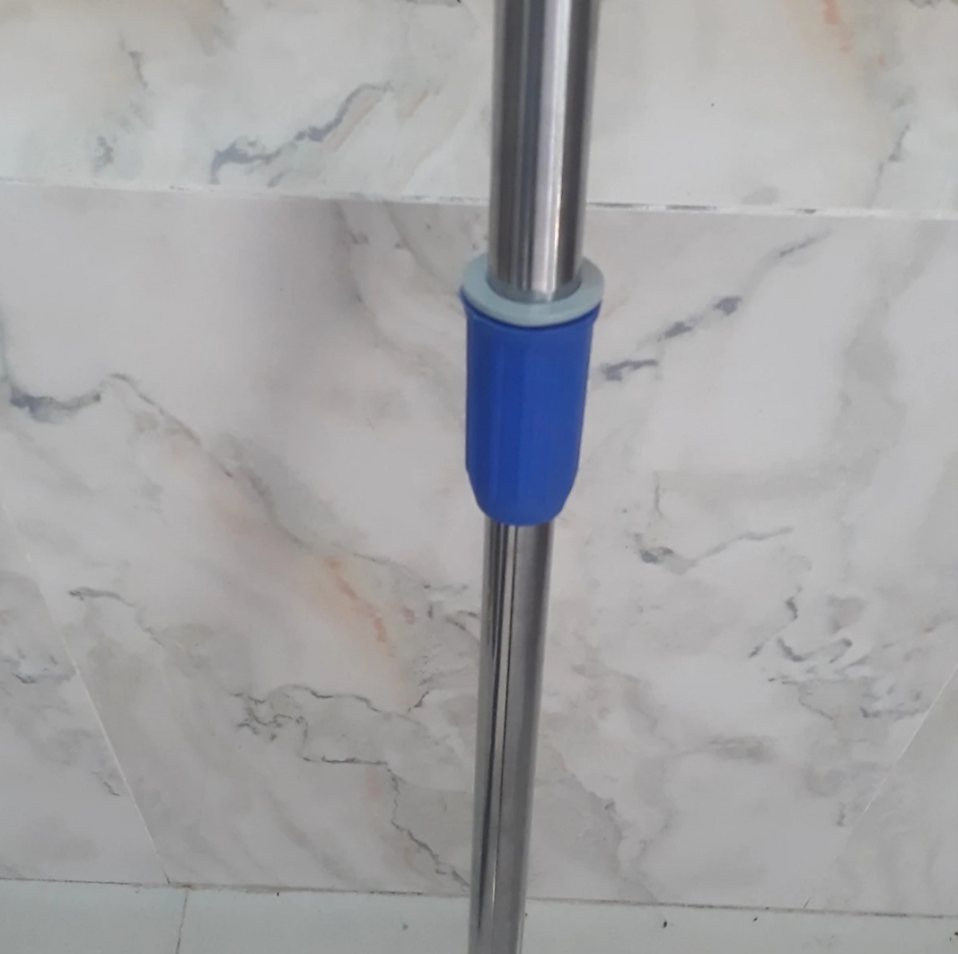 Cây Lau Nhà Inox Bẹ San Hô, Bảng Dài 50cm/ 60 cm, Có Tăng Đơ Dùng Trong Công Nghiệp
