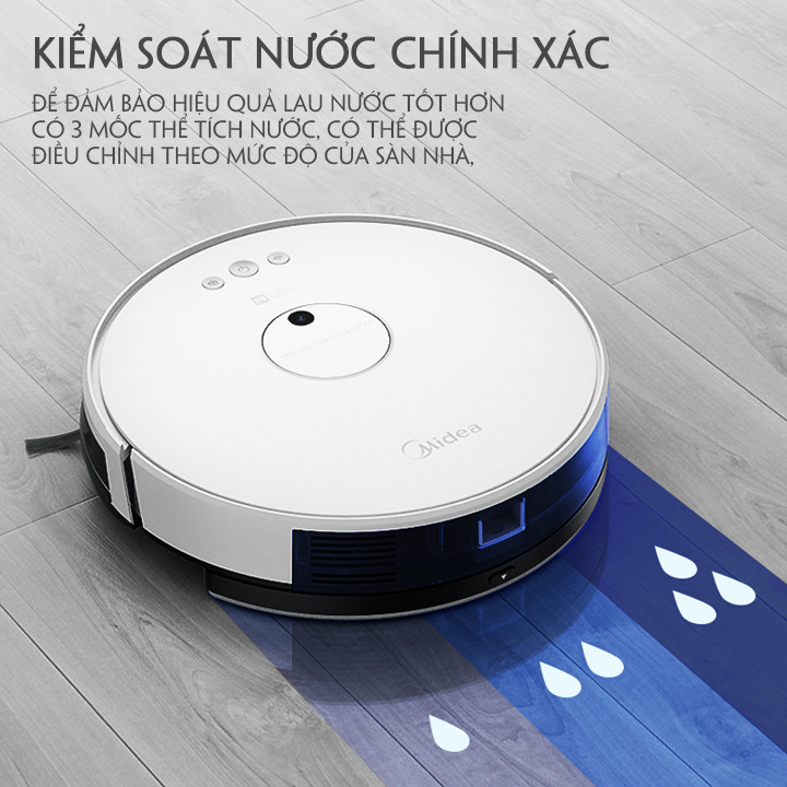 Robot hút bụi lau nhà cao cấp M4