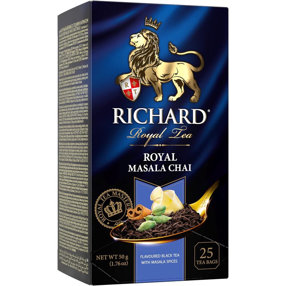 Trà Đen Túi Lọc Thượng Hạng  Vị Trà Masala Royal - Tea Richard Royal Masala Chai