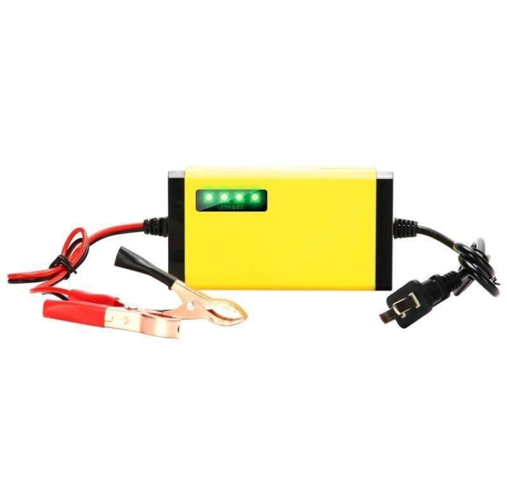 Xac binh ac quy, ắc quy ô tô, Bộ sạc bình acquy 12v 2A thông minh, tự động ngắt khi đầy