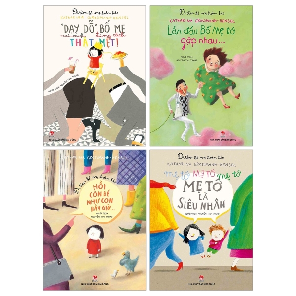 Combo 04 cuốn Đi tìm bố mẹ hoàn hảo