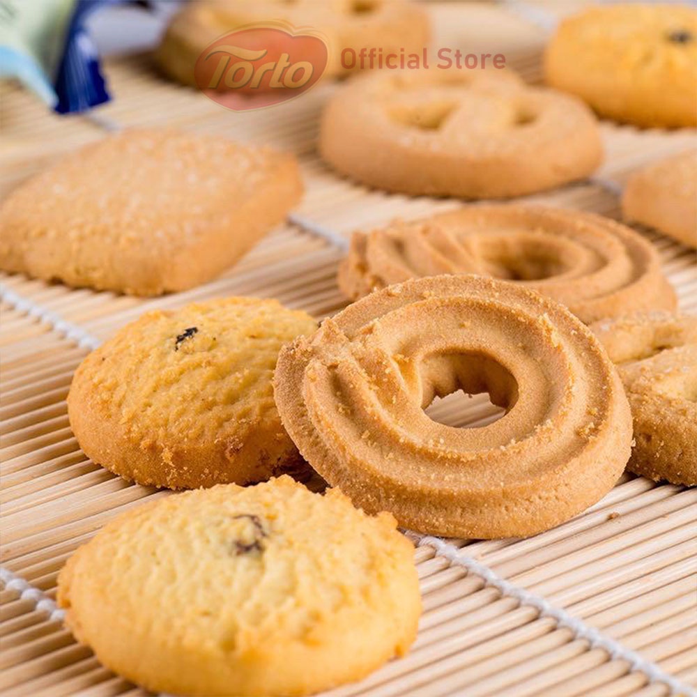 Bánh quy bơ hộp giấy White Castle nhập khẩu Malaysia 125g White Castle Butter Cookies