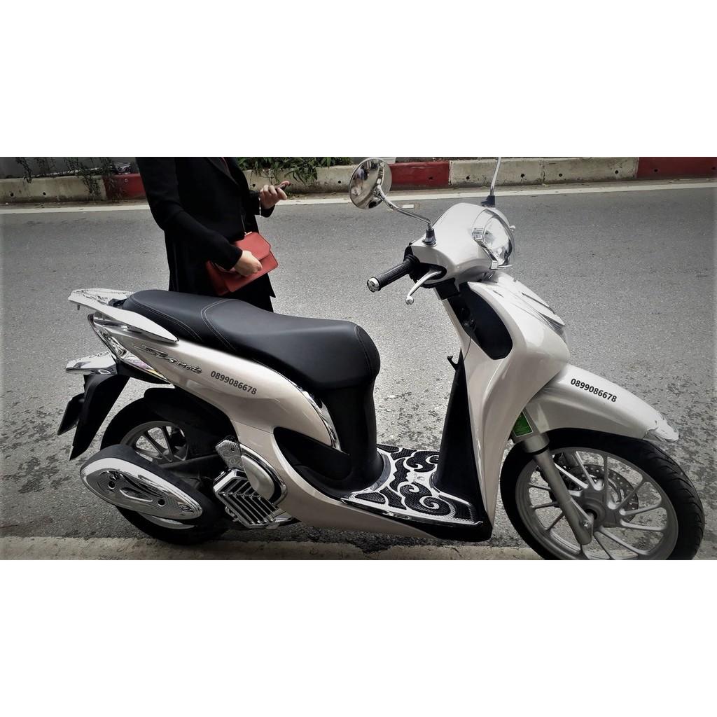 Phụ kiện Dành Cho xe SH Mode 2020, 2021, 2022 Crom, Chrome - Ốp trang trí bảo vệ xe máy