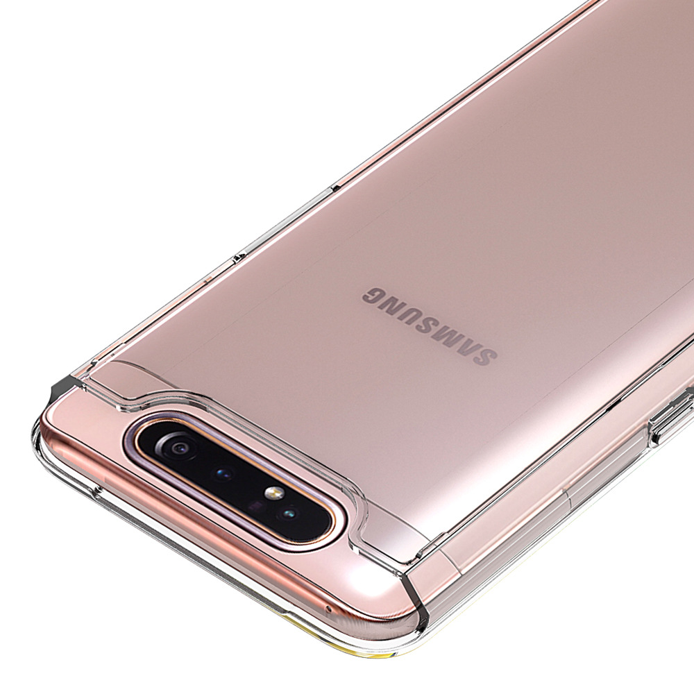 Ốp lưng silicon dẻo trong suốt cho SamSung Galaxy A80 siêu mỏng 0.6mm