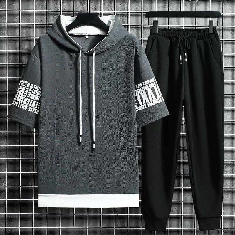 Set Quần Dài Và Áo Hoodie Thời Trang Phong Cách Hàn Quốc Cho Nam Size M-3Xl.