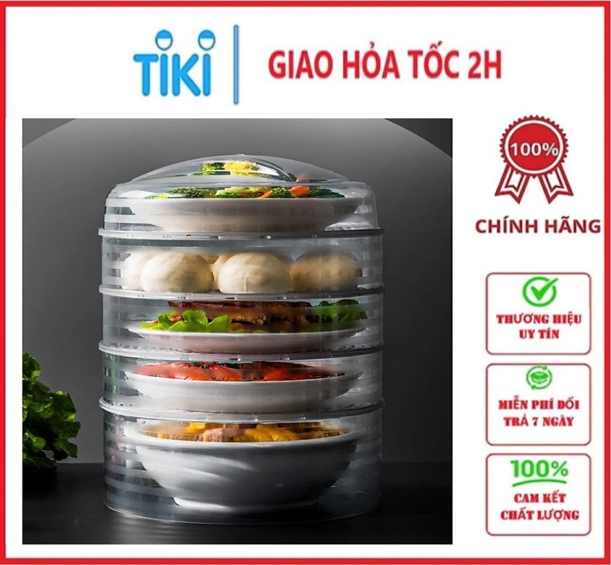 LỒNG BÀN GIỮ NHIỆT DELISH GIỮ MÓN ĂN NÓNG HỔI, THƠM NGON