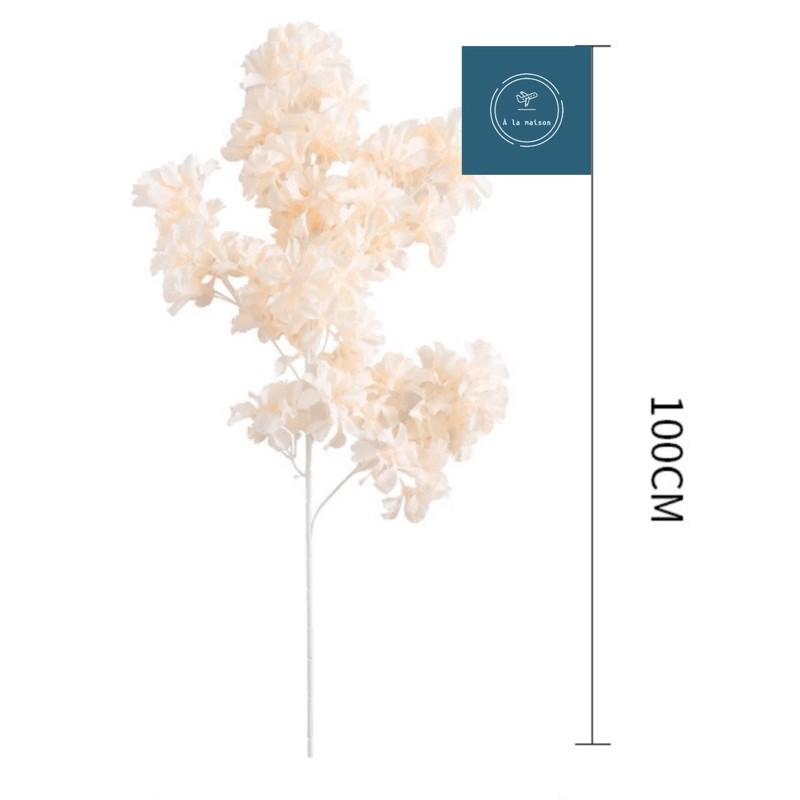 Hoa giả - cành hoa giấy nam mỹ 100cm tán rộng decor phong cách độc đáo sinh động