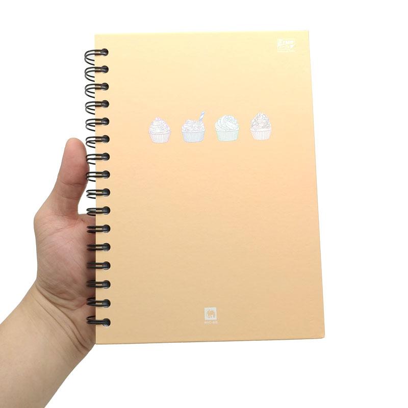 Sổ Lò Xo A5 Kẻ Ngang 300 Trang 70gsm - Elephant WHC-605 - Màu Cam