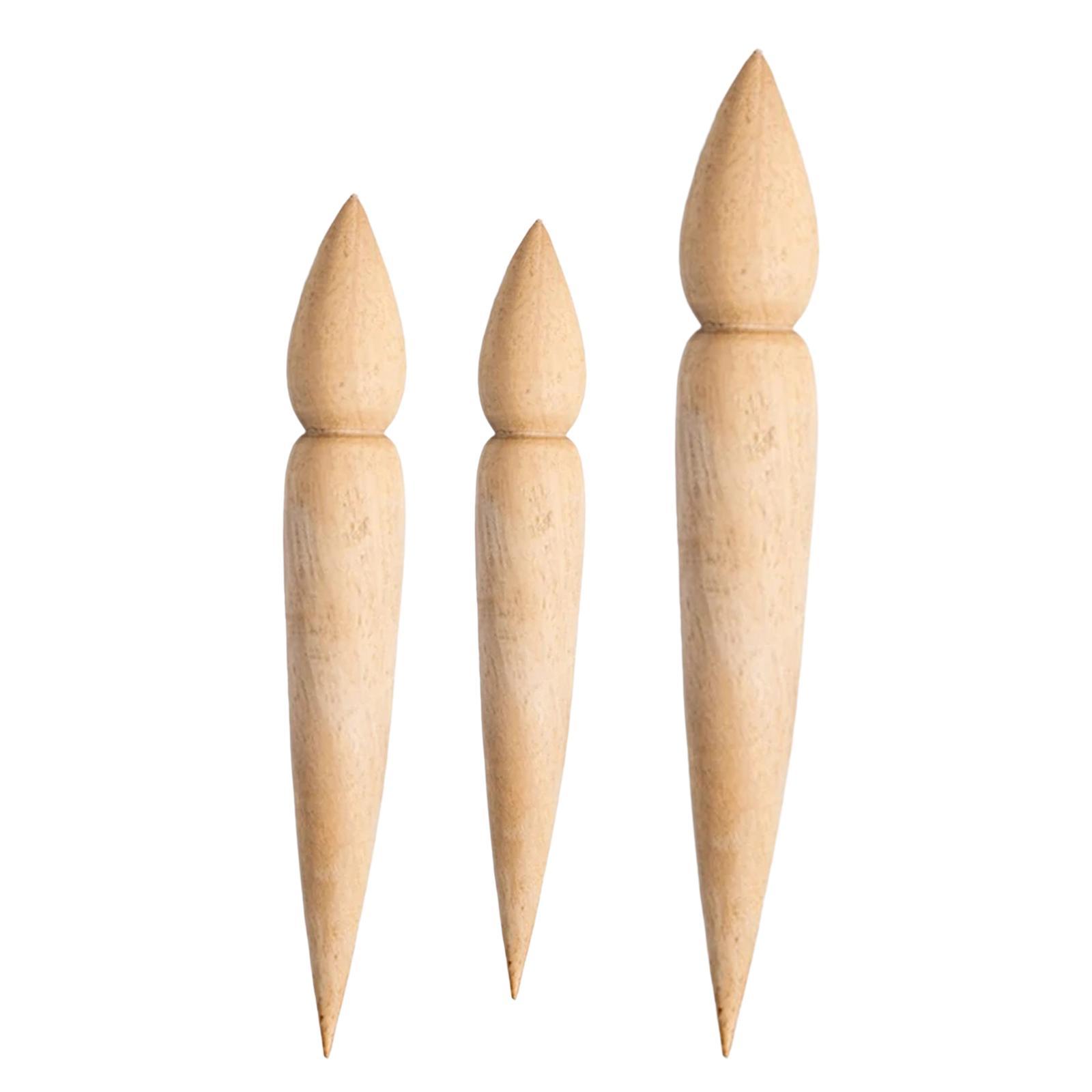 Wooden Punch Artworks Modeling Tool Pot Making Pottery Teapot Spout Maker for Kid Adults