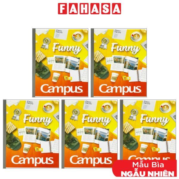 Combo 5 Tập Gift 200 Trang - Campus NB-BSGIF200 (Mẫu Màu Giao Ngẫu Nhiên)