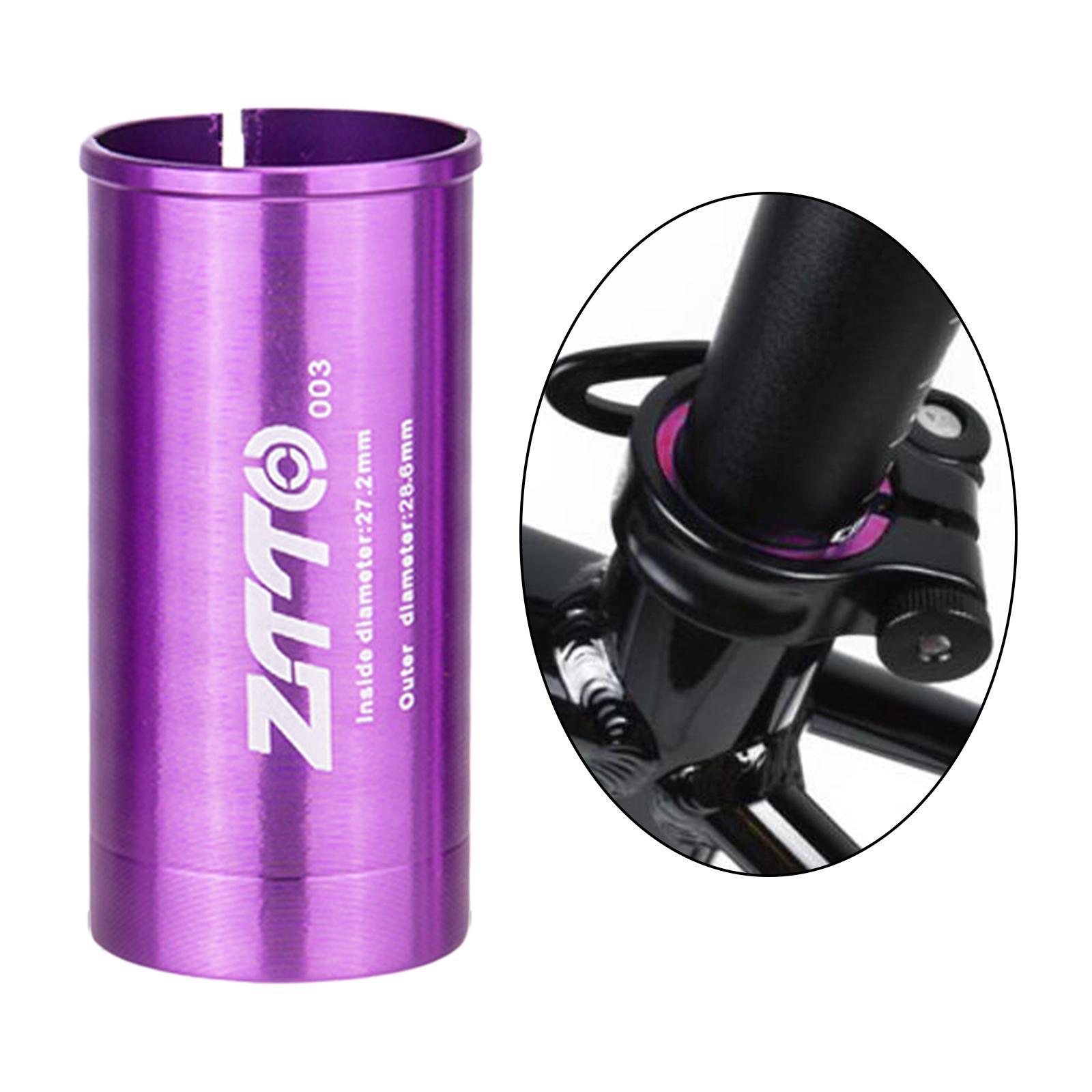 2x Seatpost Shim Seat Post Tube Sleeve Adapter 25.4mm 27.2mm 28.6mm 30.4mm 30.8mm 31.6mm 33.9mm 34.9mm for Mountain Bike,Road Bike,,BMX, Gear