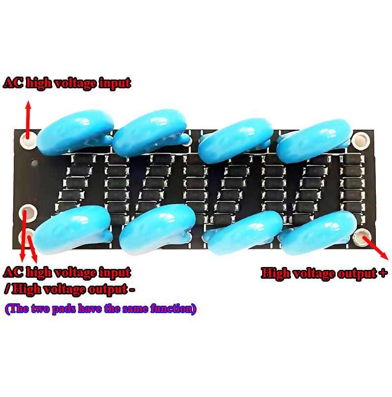 Điện áp nhân đôi chỉnh lưu 8 lần bảng điều chỉnh bảng điều chỉnh 24000V Điện áp điện áp cao Phụ kiện máy phát điện