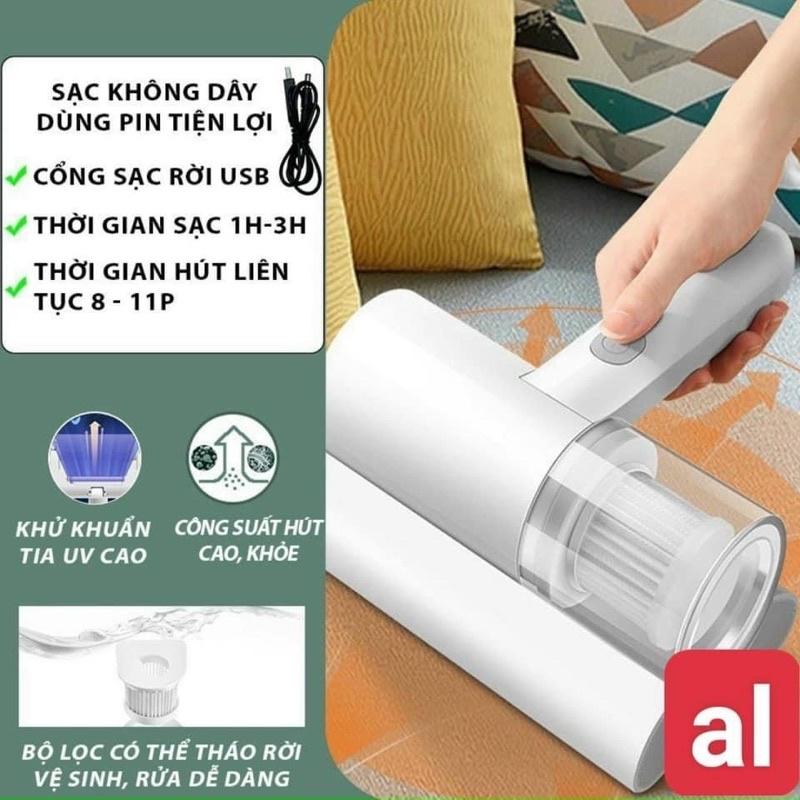 Máy hút bụi diệt khuẩn UV giường nệmchuyên sử dụng vệ sinh chăn, ga, giường nệm, ghế sofa