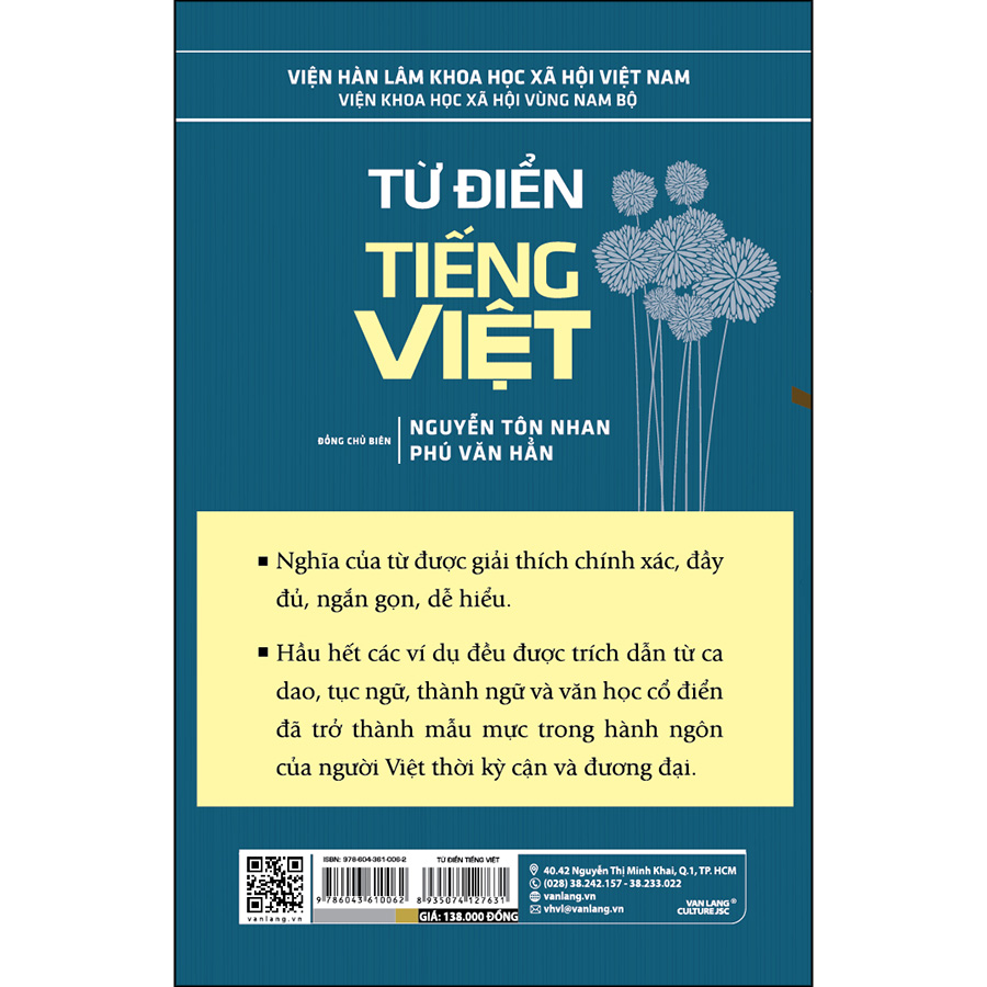 Từ Điển Tiếng Việt (Tái Bản) (Viện Hàn Lâm KHXH Việt Nam)