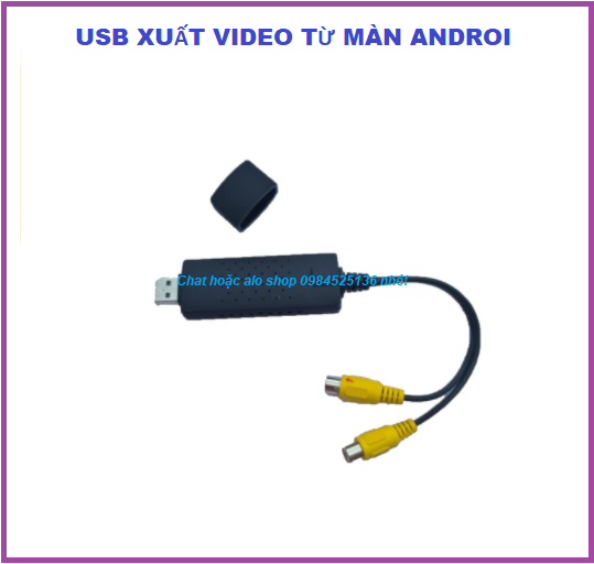 dây xuất outvideo cho màn android oto,USB VIDEO OUT Jack video out cho màn hình android.