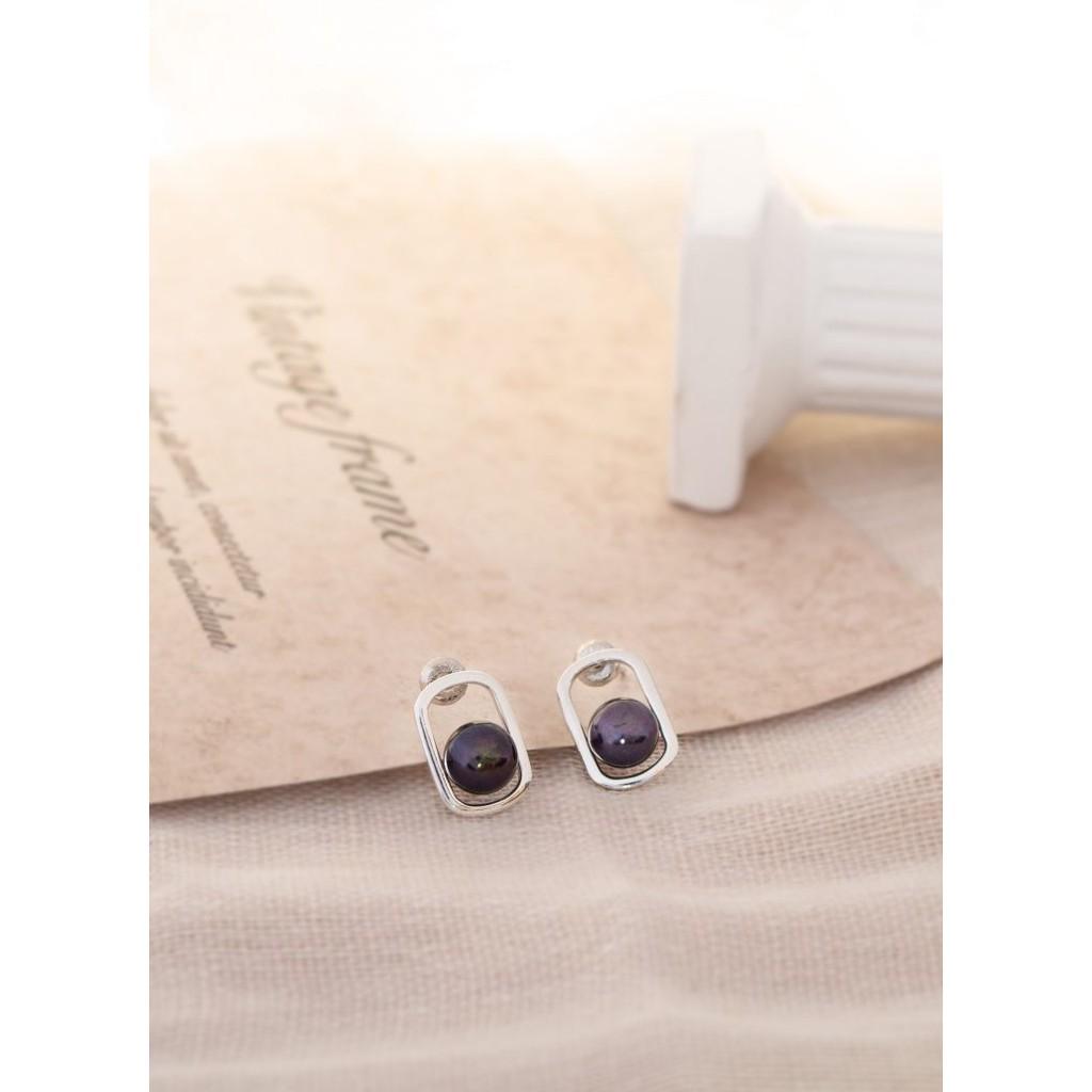 Khuyên Tai Bạc Mon Lilas Quý Phái Earring K0420007-8