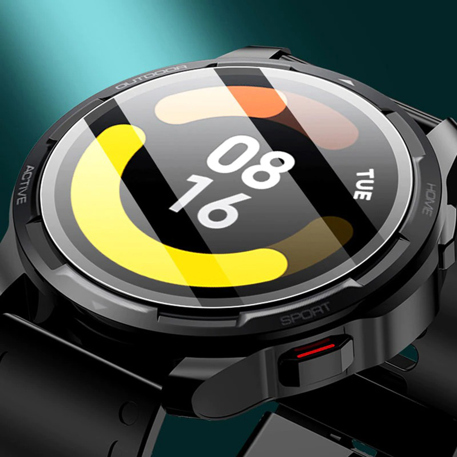 Kính Cường Lực Màn Hình Dành Cho Xiaomi Watch S1 / S1 Active Trong Suốt 3D - Handtown - Hàng Chính Hãng