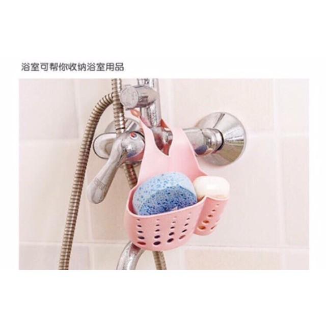 Giỏ nhựa treo đựng rẻ rửa bát