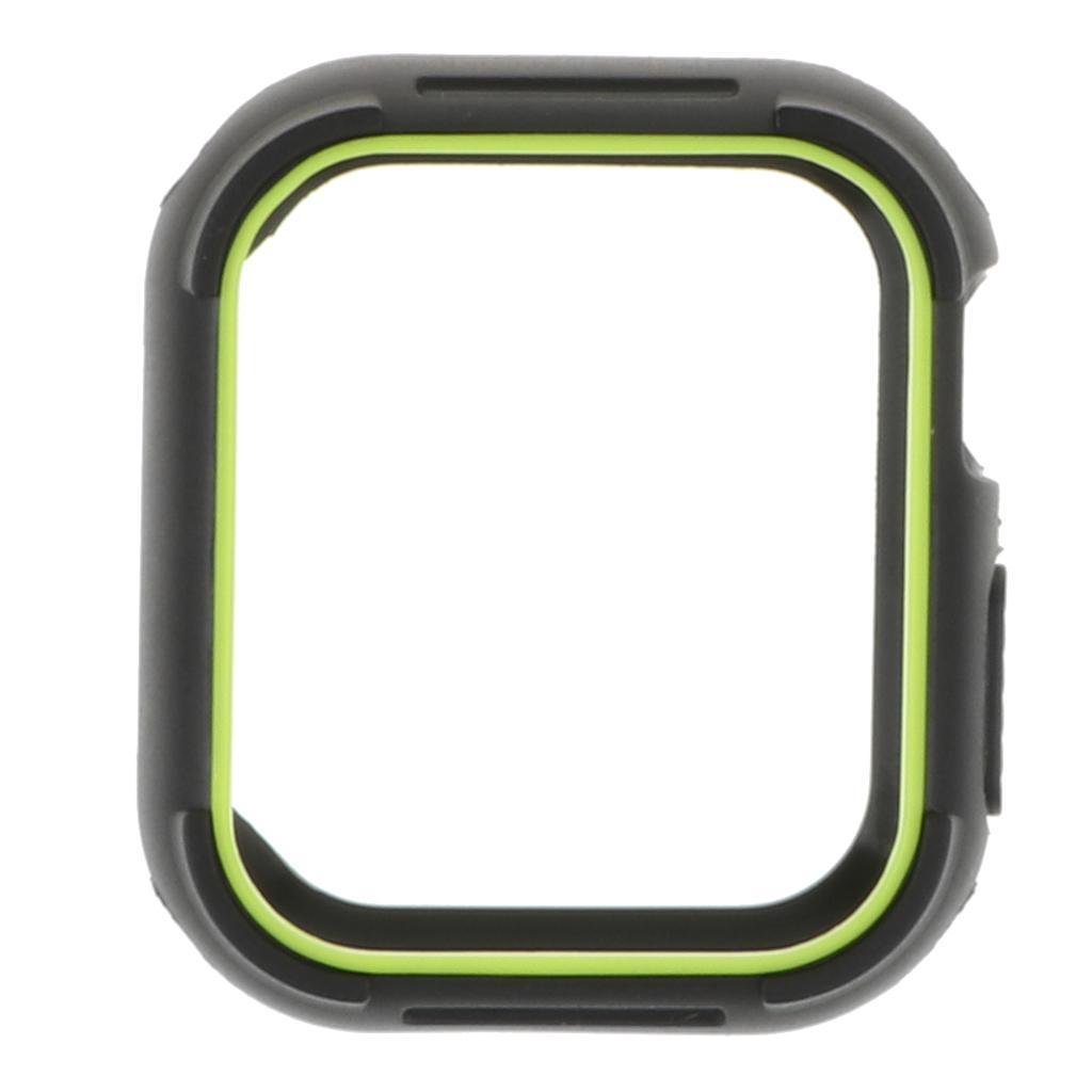 Fashion Watch Protective Case Frame for Apple Watch Series 4 40mm, Black