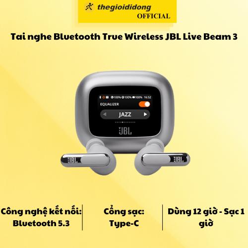 Tai nghe Bluetooth True Wireless JBL Live Beam 3 - Hàng chính hãng