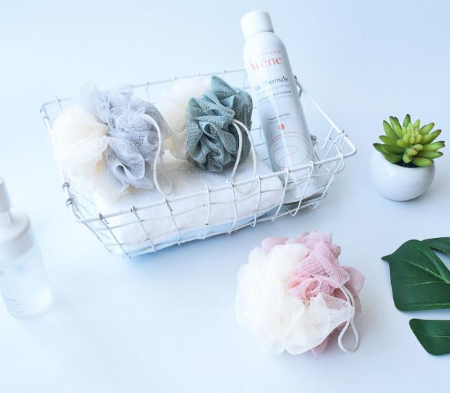 Một Cái Bông Tắm Tròn Tạo Bọt Mịn Mềm Cao Cấp- Màu Ngẫu Nhiên - Hàng Chất Lượng
