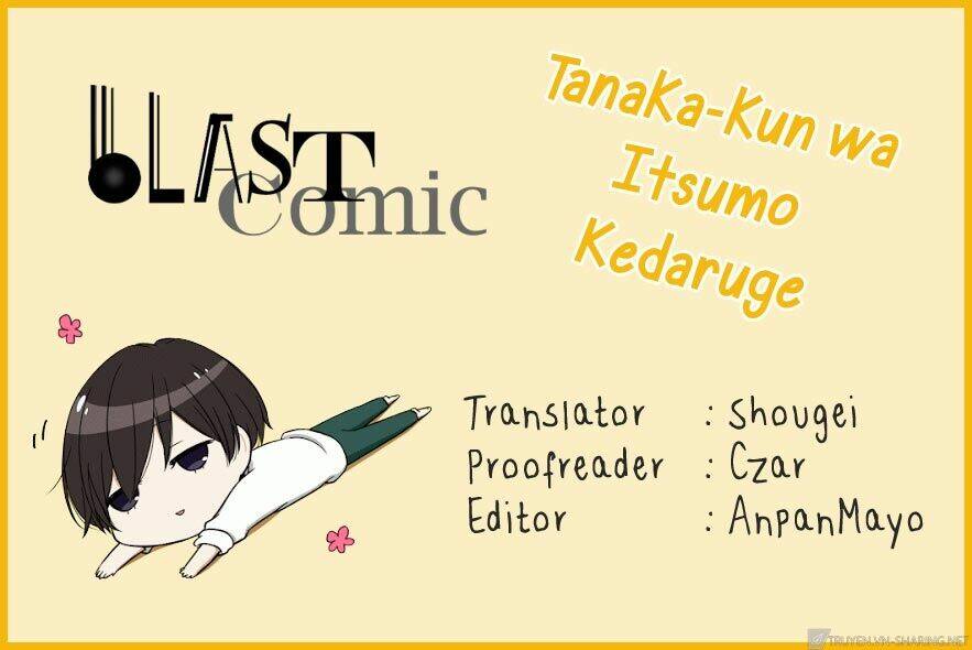 tanaka kun lúc nào cũng bơ phờ chapter 9 3