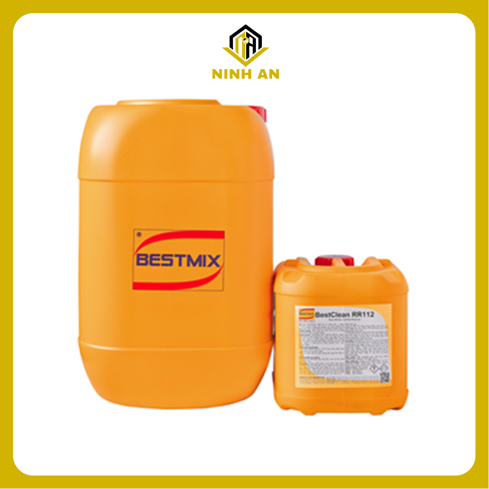 BestClean RR112 - Can 5L - chất tẩy rửa thép chuyên dụng trong xây dựng