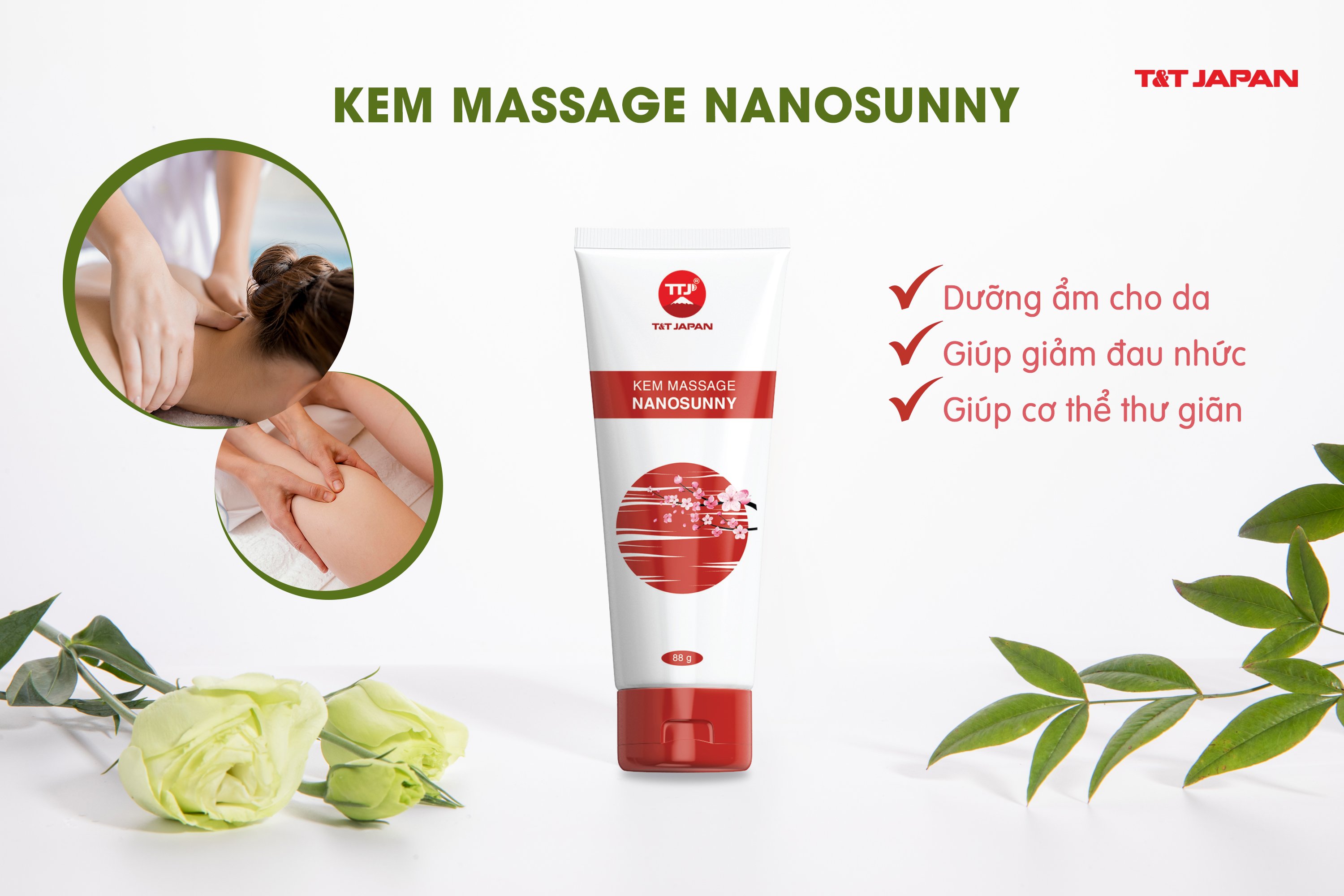 KEM MASSAGE NANOSUNNY