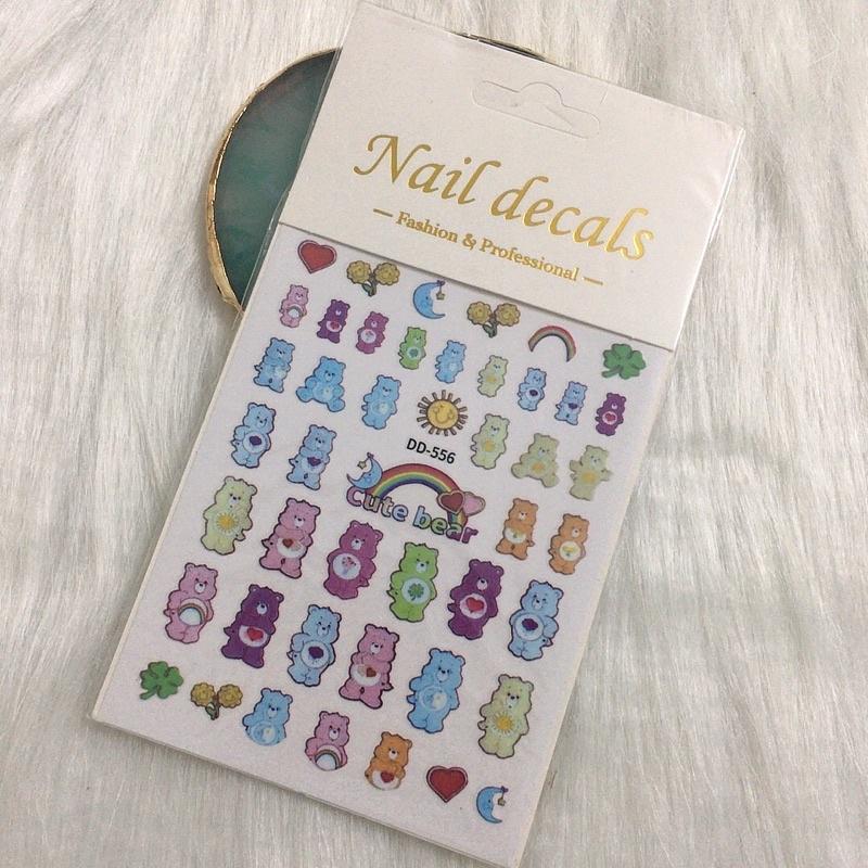 Sticker dán móng, hình dán trang trí móng, nail decal