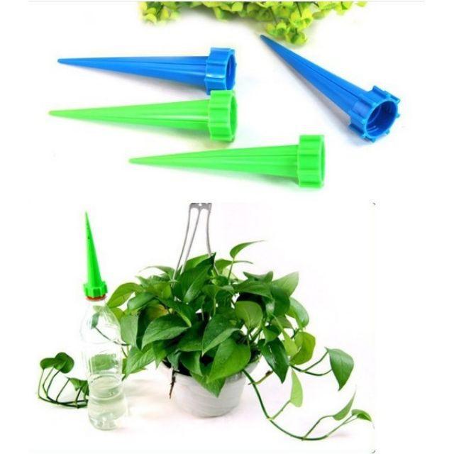 Vòi tưới cây nhỏ giọt tự động gắn chai nhựa tiện dụng-2 Màu