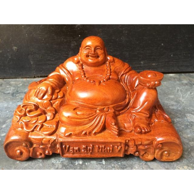 Tượng gỗ hương di lặc vạn sự như ý